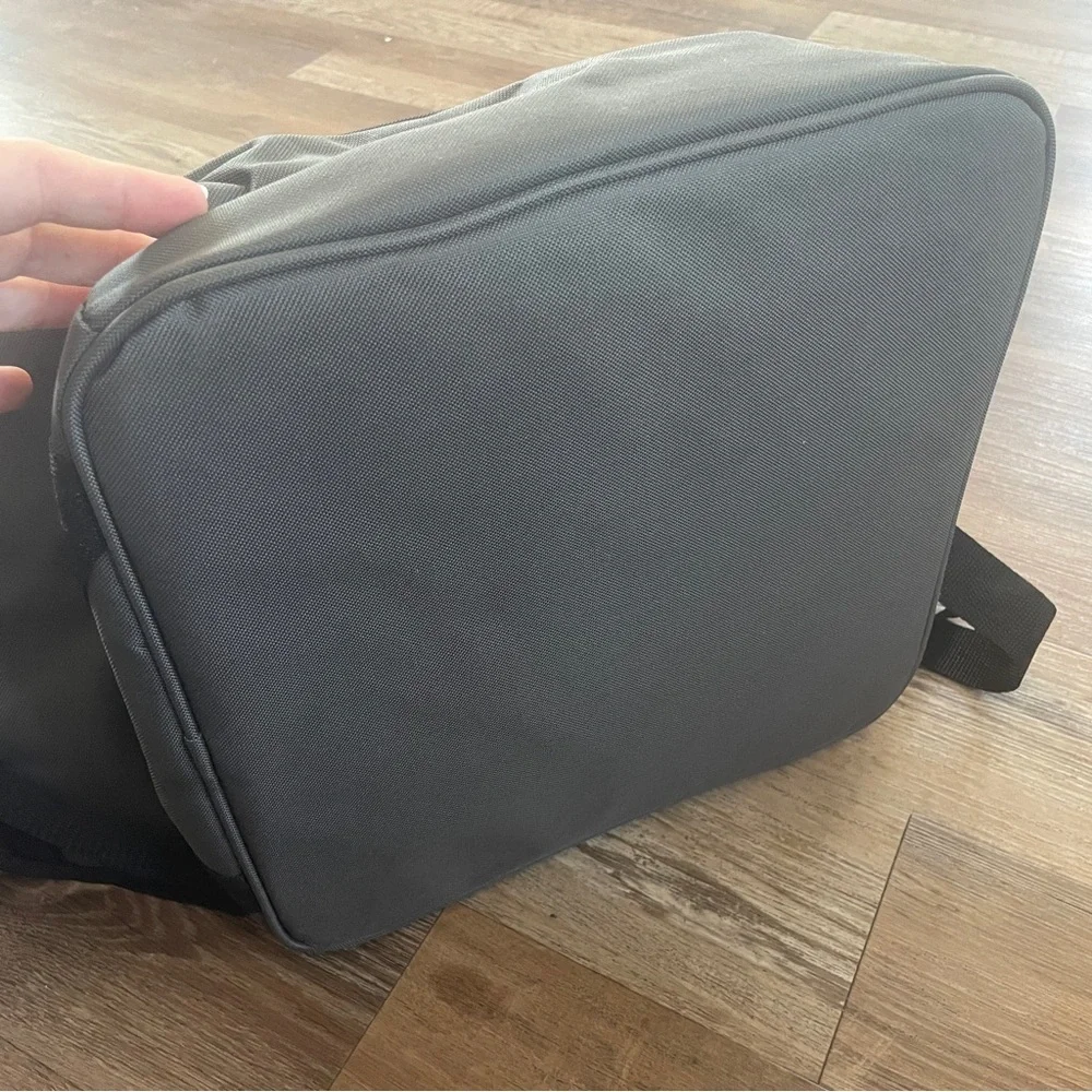 Top Paw gray small dog car booster seat